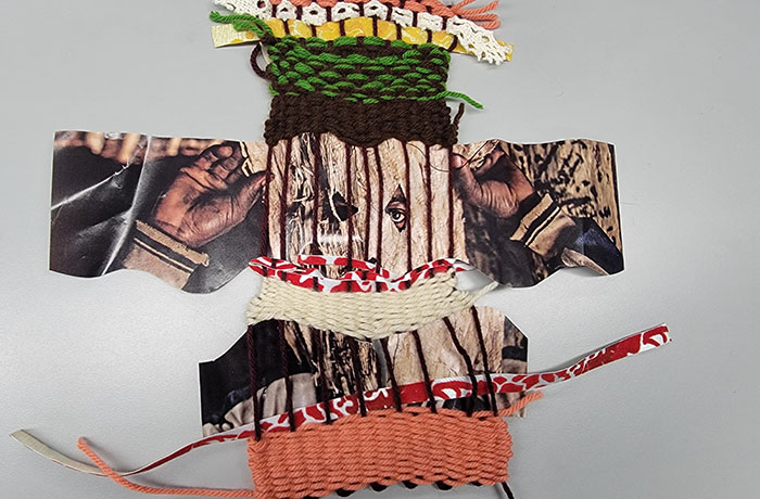 Finding Meaning: Weaving with Found Materials